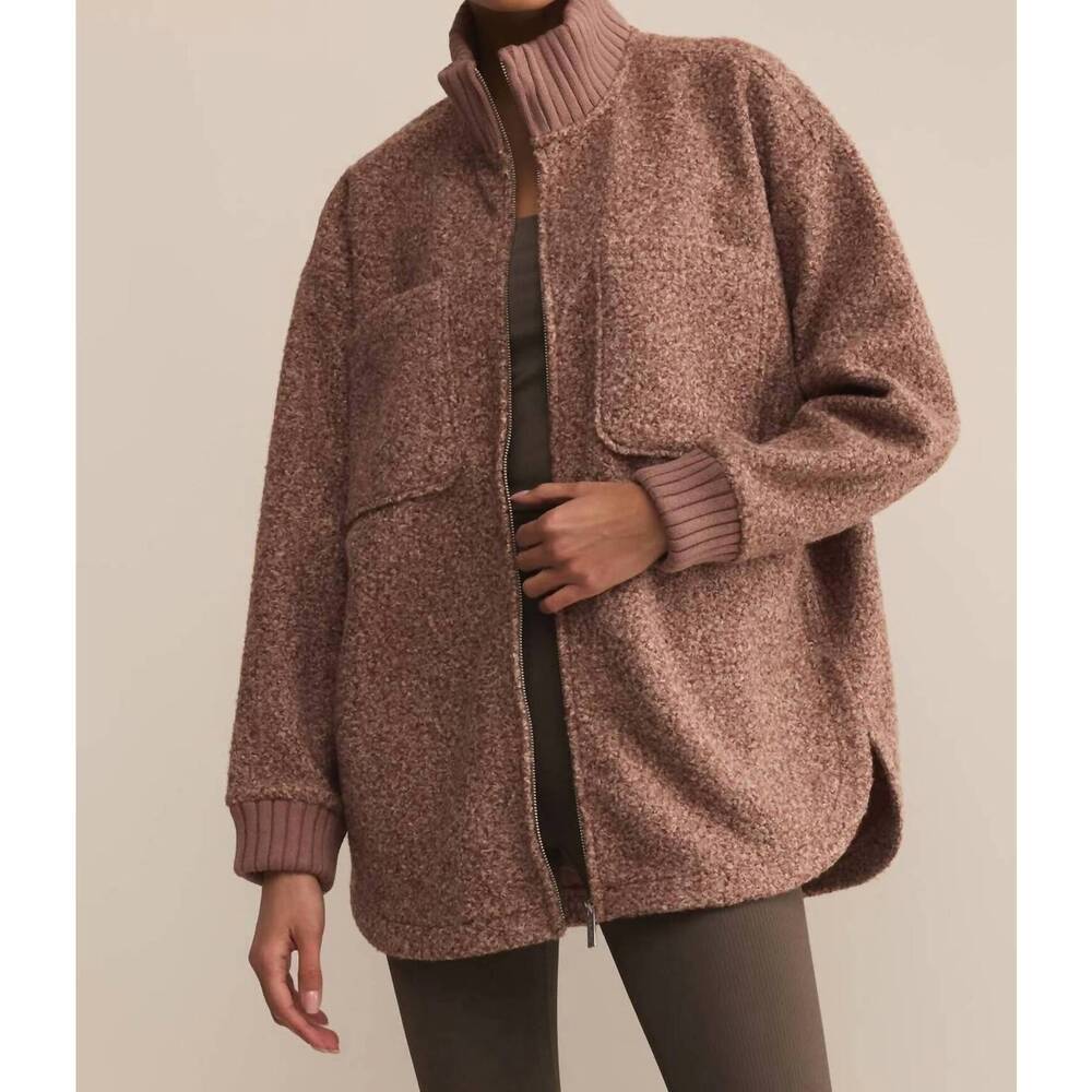 NEW Z SUPPLY downhill jacket in coconut
